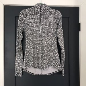 Under Armour long sleeve 3/4 zip running shirt